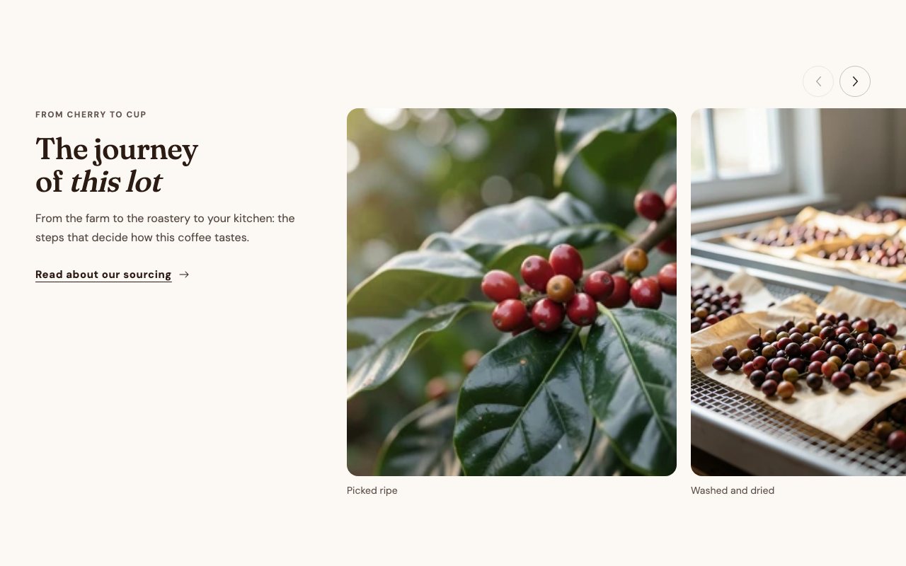 Media slider