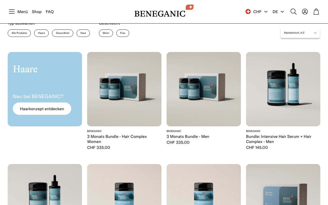 bene-collection — beneganic.com