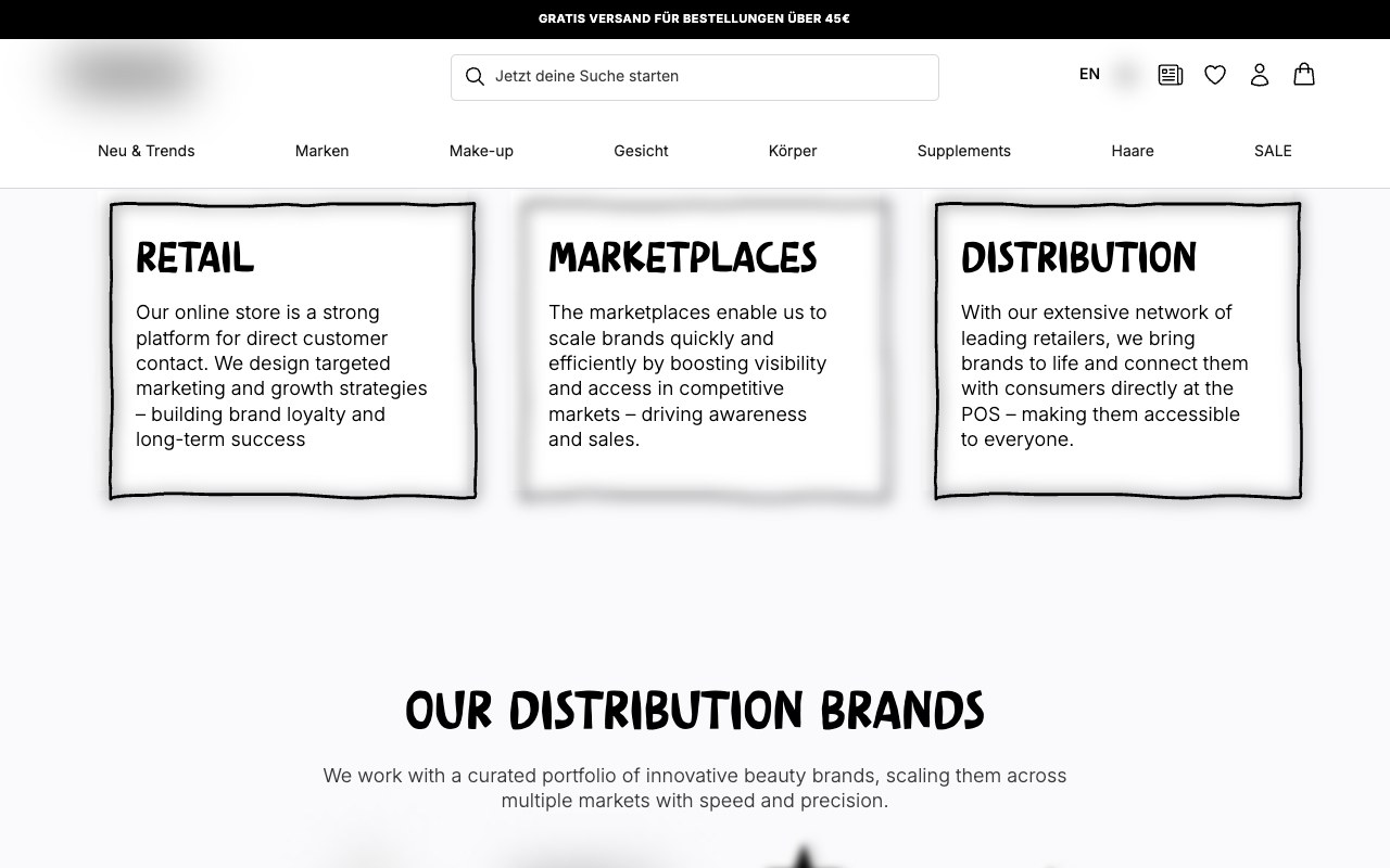 Beauty brand, DE
