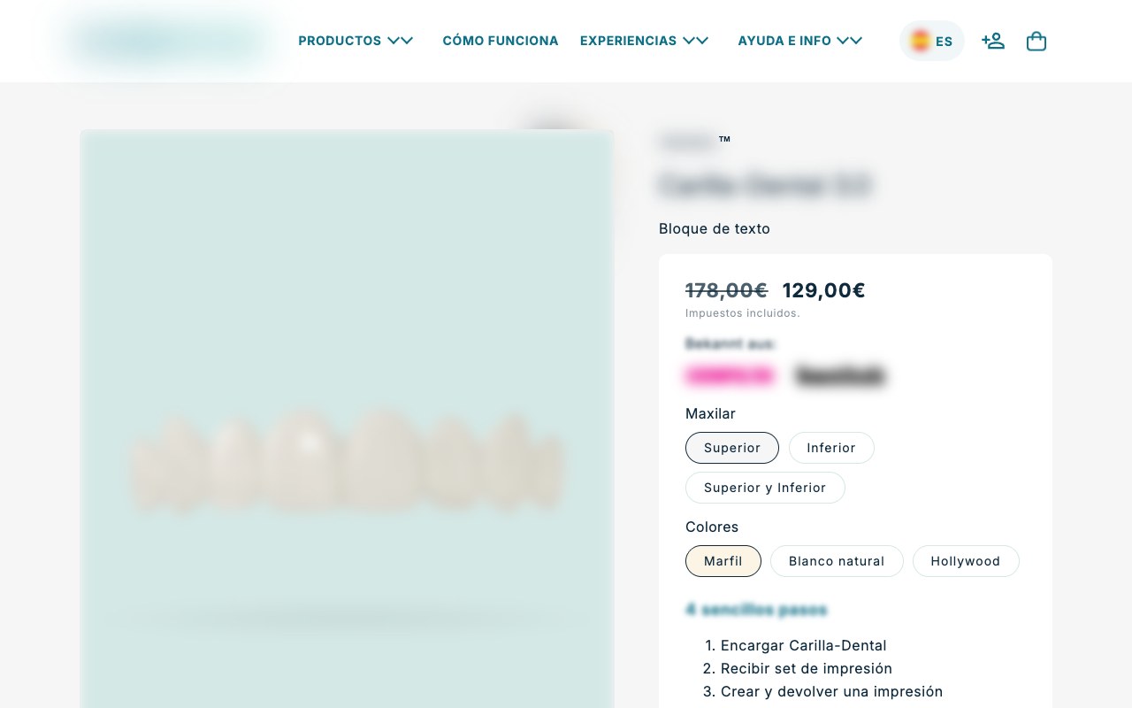 Dental brand, 5 markets