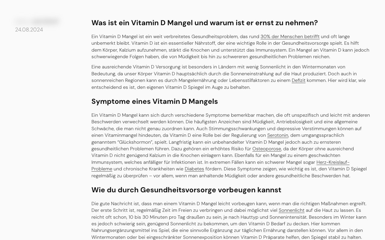 Health tests brand, DE