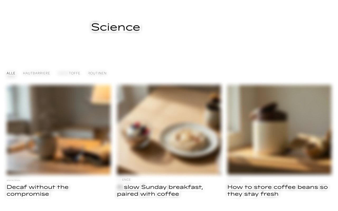 Medical skincare brand, DE · 2