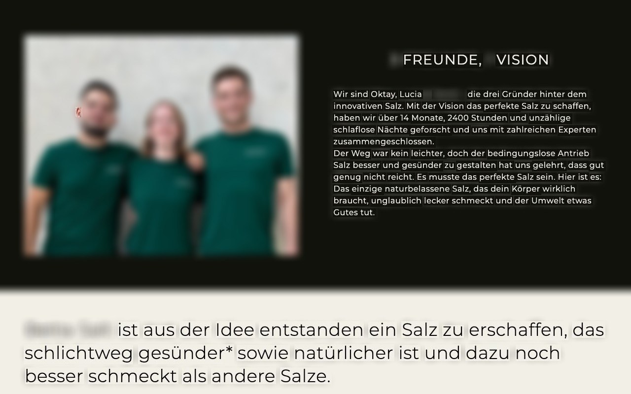 Salt brand, DE