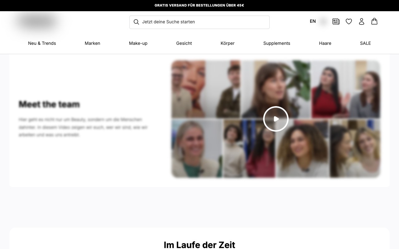 Beauty brand, DE