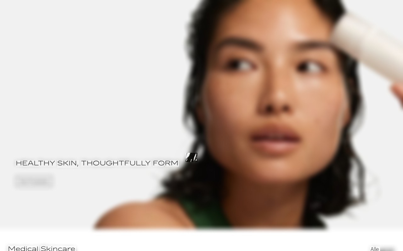 Medical skincare brand, DE · 2