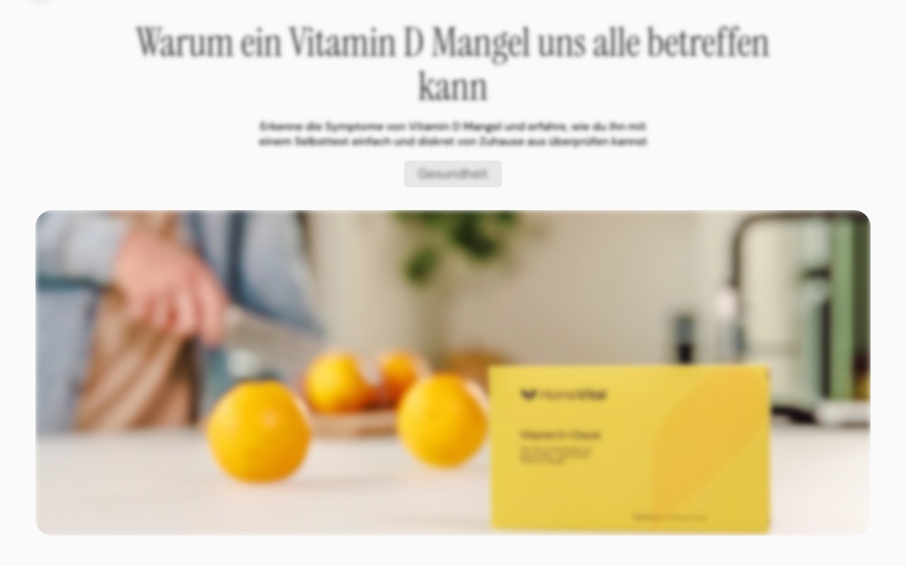 Health tests brand, DE