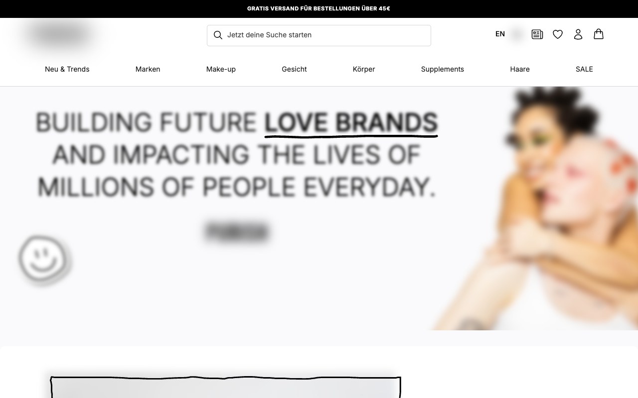 Beauty brand, DE