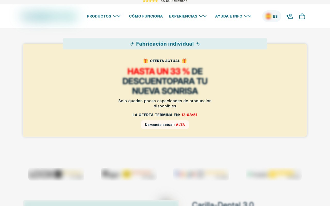 Dental brand, 5 markets
