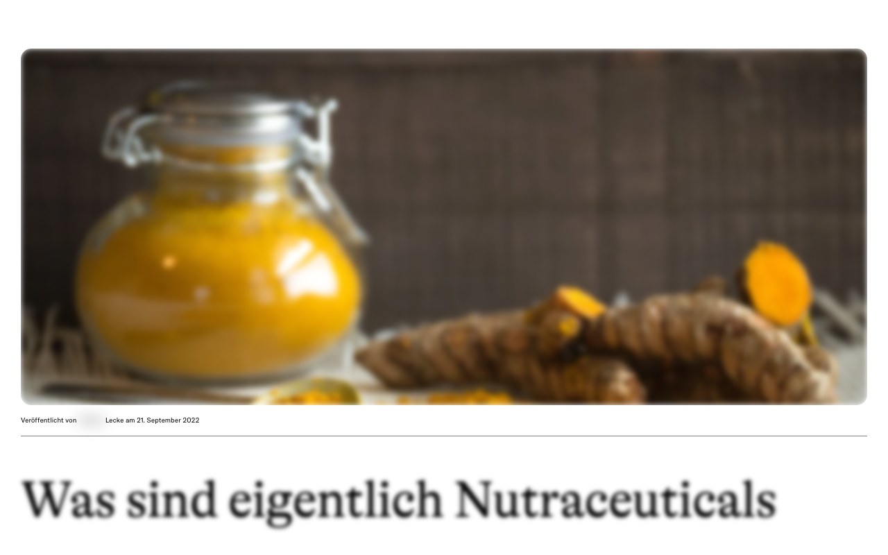 Supplements brand, CH