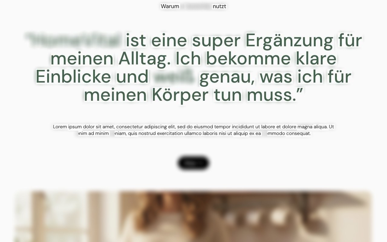 Health tests brand, DE